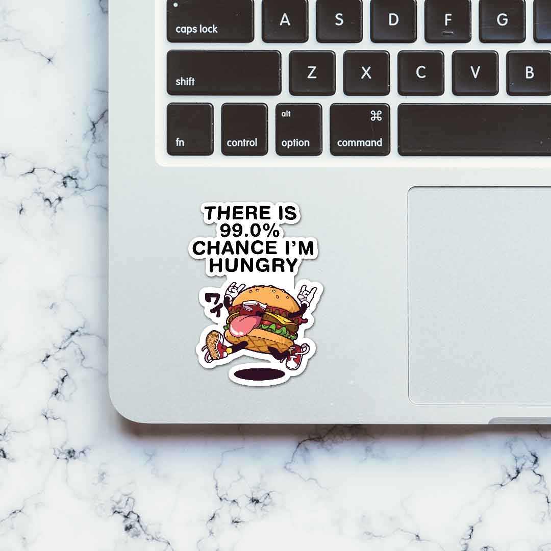 I'm Hungry Sticker | STICK IT UP