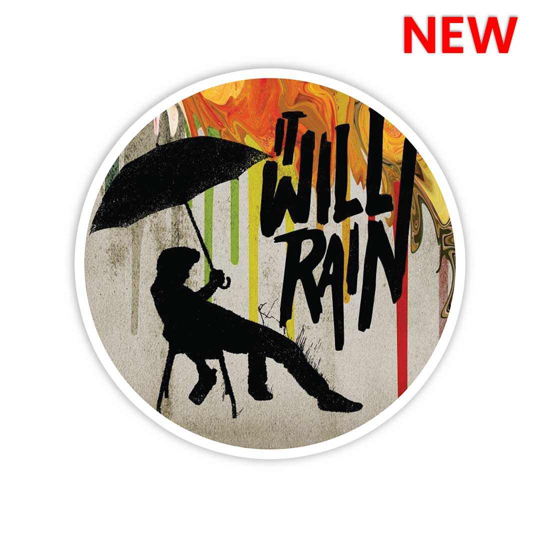 It will rain Sticker | STICK IT UP