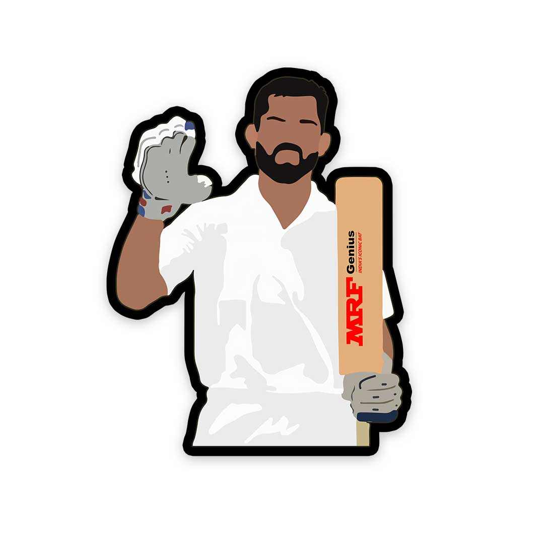 King Kohli Sticker | STICK IT UP