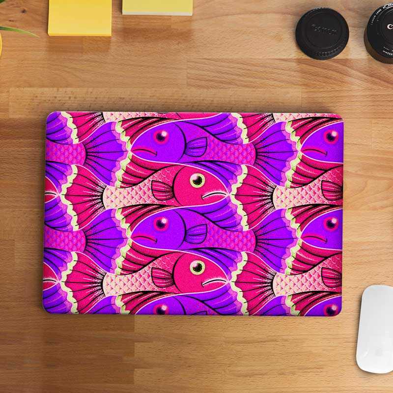 Fish Pattern Laptop Skin | STICK IT UP