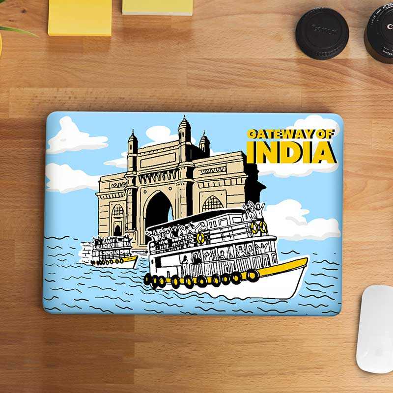 Gateway of India Laptop Skin | STICK IT UP
