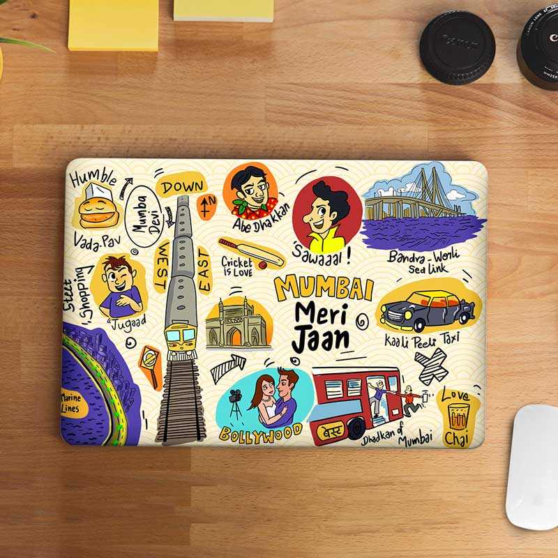 Mumbai Meri Jaan Laptop Skin | STICK IT UP