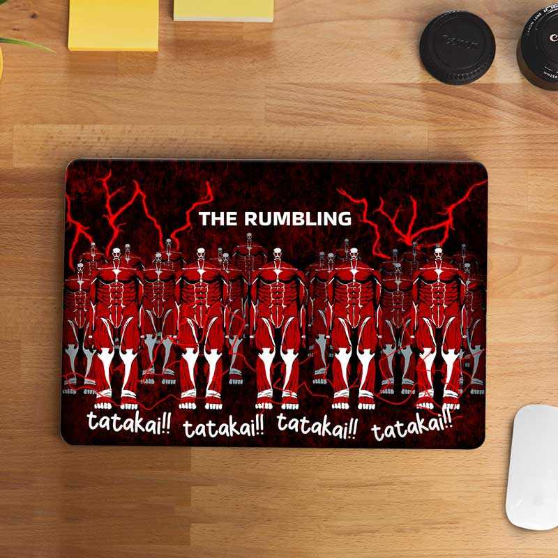 The Rumbling Laptop Skin | STICK IT UP