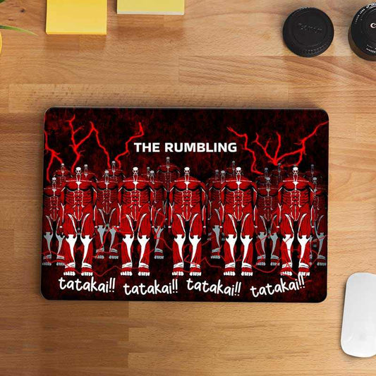 The Rumbling Laptop Skin | STICK IT UP