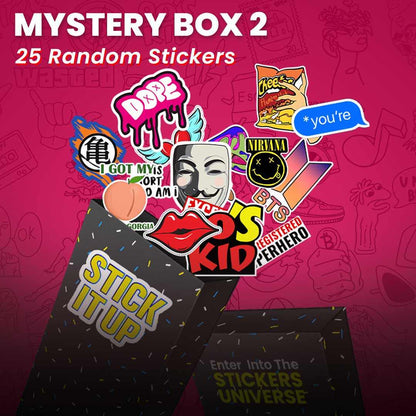Mystery Box 2 [25 Random Stickers] | STICK IT UP