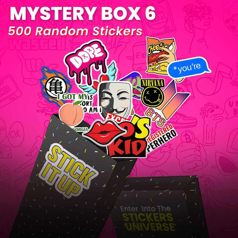 Mystery Box Sticker Mystery Box – STICK IT UP