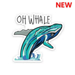 Oh whale Sticker | STICK IT UP