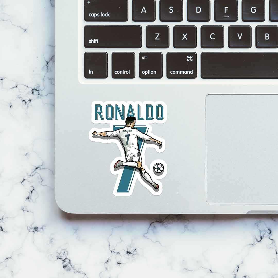 Ronaldo-GOAT Sticker | STICK IT UP