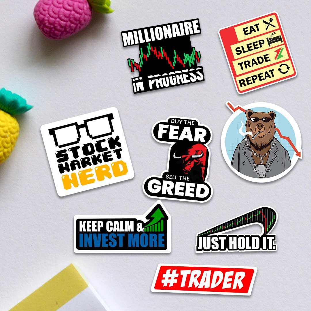 TRADERS Pack [15 Stickers] | STICK IT UP