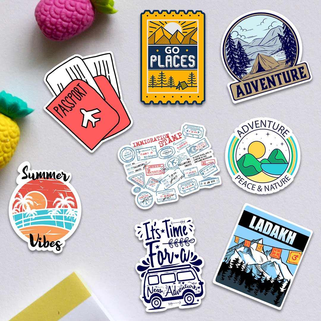 Travel Sticker Pack [15 Sticker] | STICK IT UP