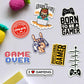 Gamer Sticker Pack [15 Sticker] | STICK IT UP