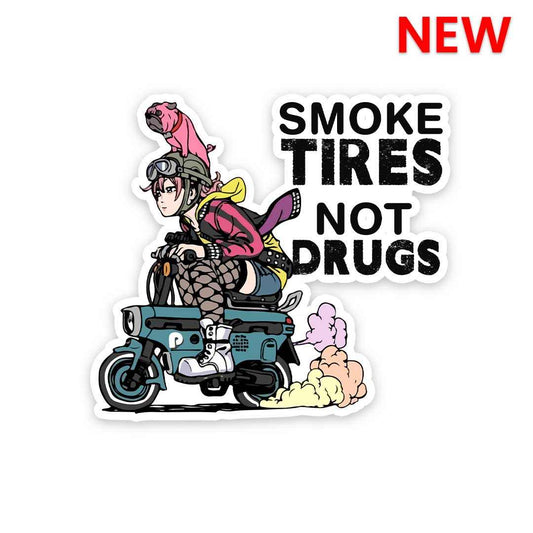 Smoke Tires Sticker | STICK IT UP