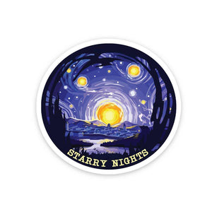 Starry Night Sticker | STICK IT UP