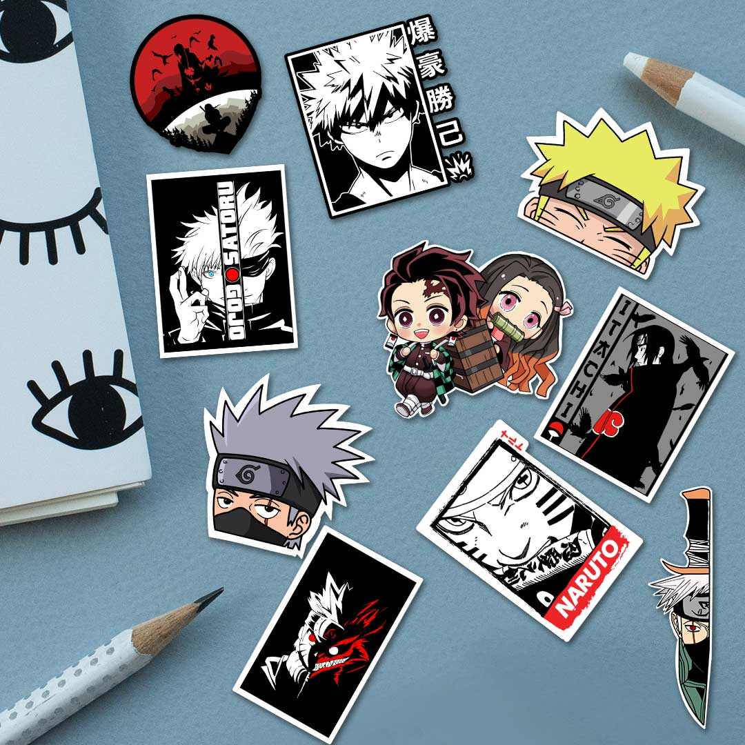 Bone - Anime - Stickers - Dot Badges