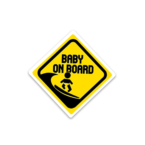 Baby on board Reflective Sticker | STICK IT UP