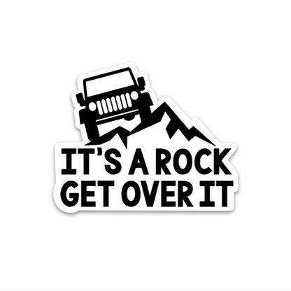 Get over it Sticker | STICK IT UP