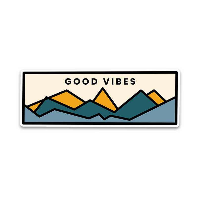 Good Vibes Bumper Sticker | STICK IT UP