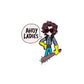Ahoy Ladies Sticker waterproof vinyl decal for laptop, bike, car & bottle