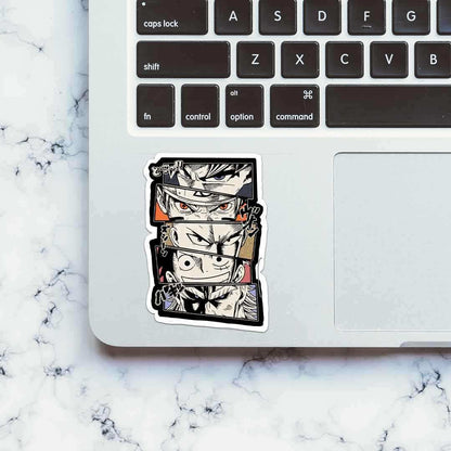 Anime Artwork Sticker waterproof vinyl decal for laptop, bike, car & bottle