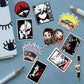 Anime Sticker Pack [20 Sticker] waterproof vinyl decal for laptop, bike, car & bottle