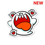 Annoying Ghost Sticker waterproof vinyl decal for laptop, bike, car & bottle