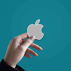 Apple Sticker waterproof vinyl decal for laptop, bike, car & bottle