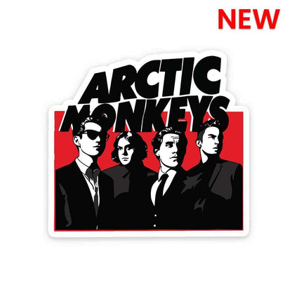 Arctic monkeys Sticker waterproof vinyl decal for laptop, bike, car & bottle