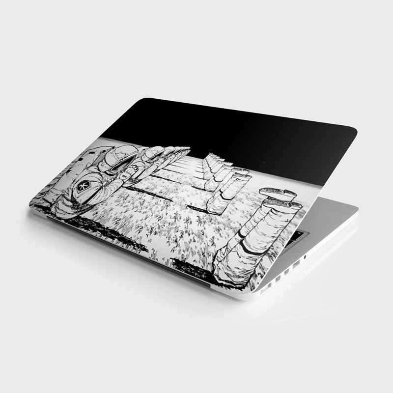 Astronaut parying Laptop Skin waterproof vinyl decal for laptop, bike, car & bottle