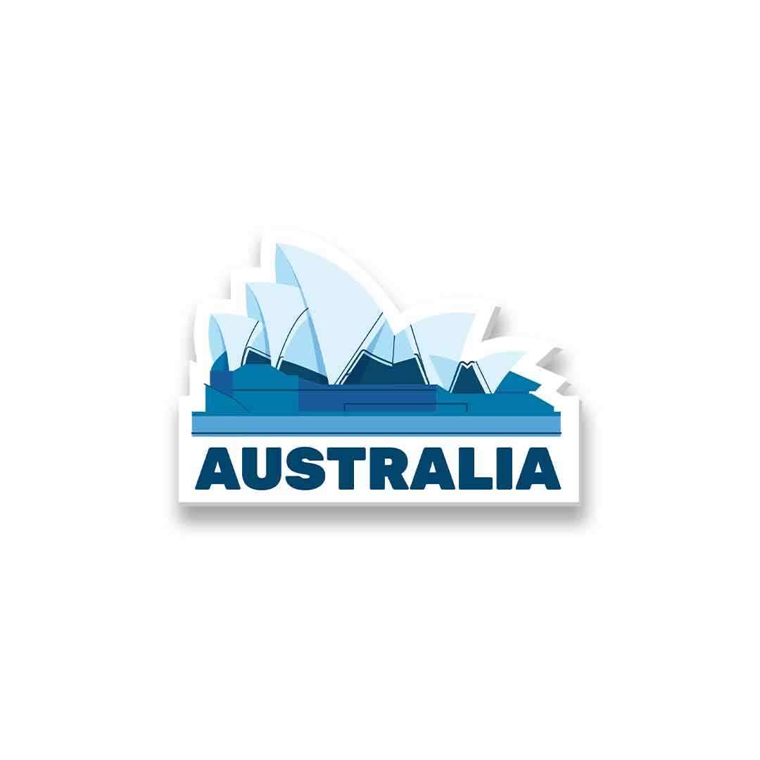 Australia Sticker waterproof vinyl decal for laptop, bike, car & bottle