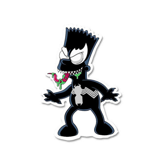 Bart Venom Sticker - STICK IT UP