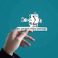 Be greater than Average Sticker waterproof vinyl decal for laptop, bike, car & bottle