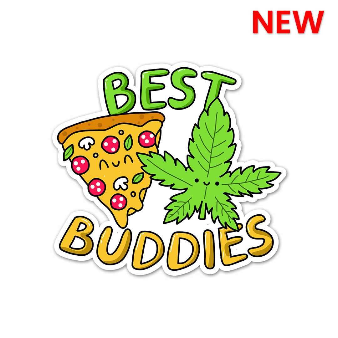 Best Buddies Sticker waterproof vinyl decal for laptop, bike, car & bottle