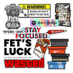 BEST SELLER STICKER PACK [10 stickers] waterproof vinyl decal for laptop, bike, car & bottle