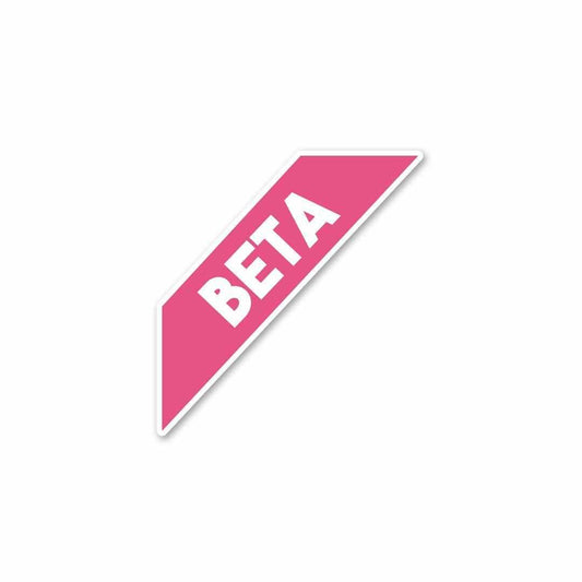 Beta Sticker - STICK IT UP