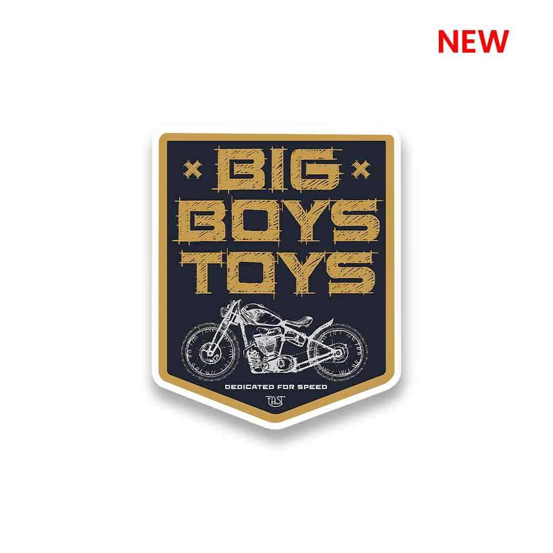 Buy Big Boys Toys Sticker Online | Stickers | STICK IT UP
