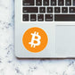 Bitcoin Sticker waterproof vinyl decal for laptop, bike, car & bottle