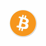 Bitcoin Sticker waterproof vinyl decal for laptop, bike, car & bottle
