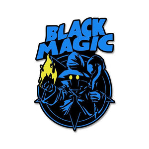 BLACK MAGIC Sticker waterproof vinyl decal for laptop, bike, car & bottle