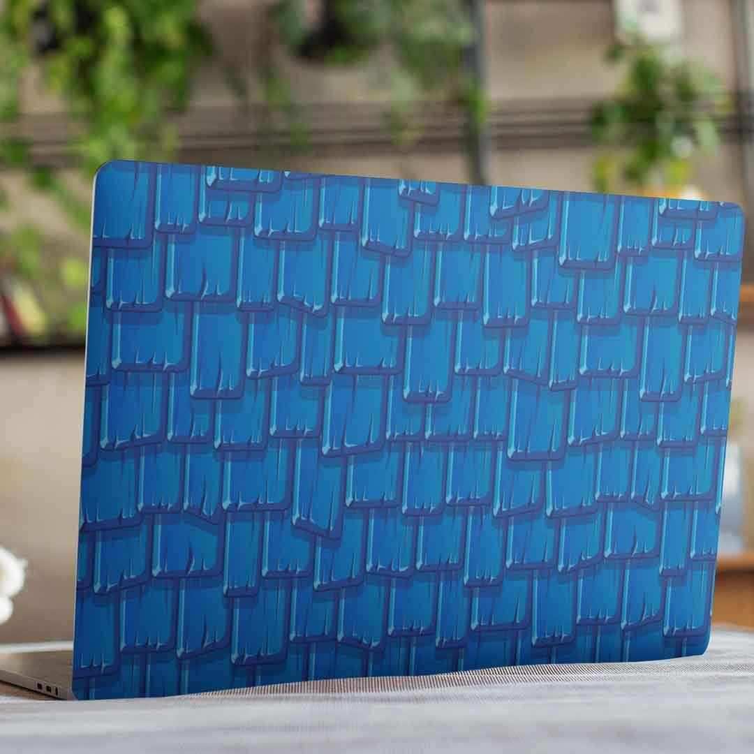 Blue Pattern Laptop Skin - STICK IT UP