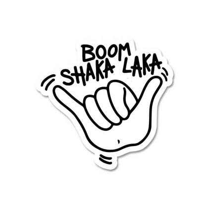 Boom SHAKA - LAKA Sticker - STICK IT UP