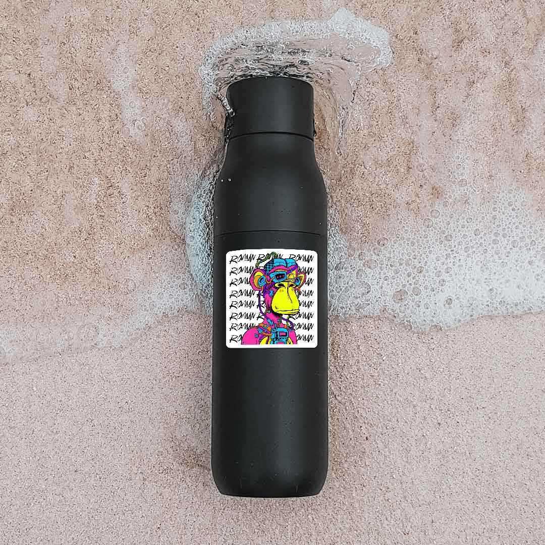 Bored Ape V2 Sticker waterproof vinyl decal for laptop, bike, car & bottle