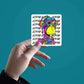 Bored Ape V2 Sticker waterproof vinyl decal for laptop, bike, car & bottle