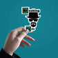 Breaking Code Sticker waterproof vinyl decal for laptop, bike, car & bottle