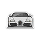 Bugatti Sticker waterproof vinyl decal for laptop, bike, car & bottle