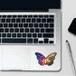 Butterfly with mini butterfly Holographic Stickers waterproof vinyl decal for laptop, bike, car & bottle