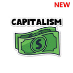 Capitalism Sticker - STICK IT UP