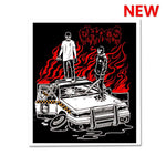 CHAOS Sticker waterproof vinyl decal for laptop, bike, car & bottle