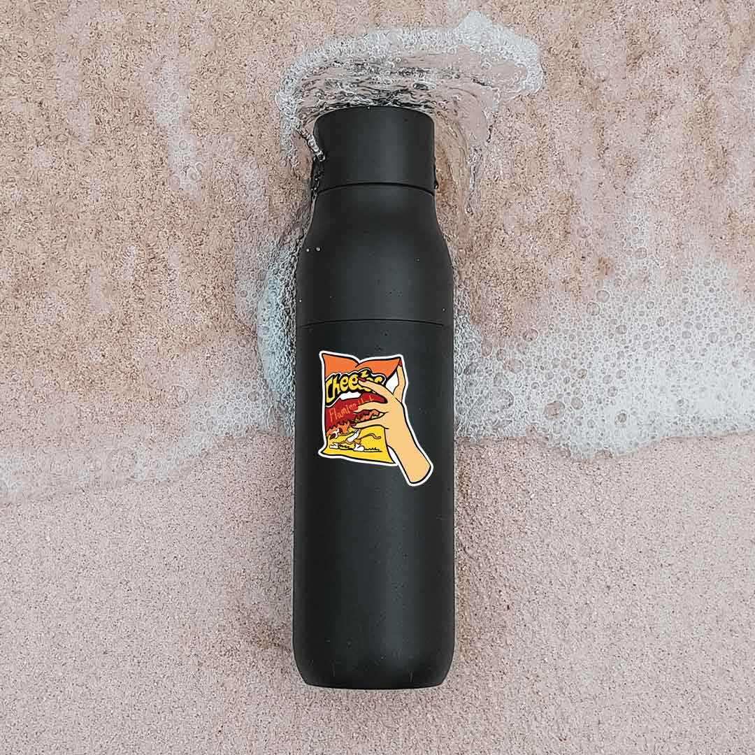 Cheetos Flaming HOT sticker waterproof vinyl decal for laptop, bike, car & bottle