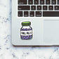 Chill Pill Sticker waterproof vinyl decal for laptop, bike, car & bottle