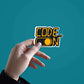Code On Sticker waterproof vinyl decal for laptop, bike, car & bottle
